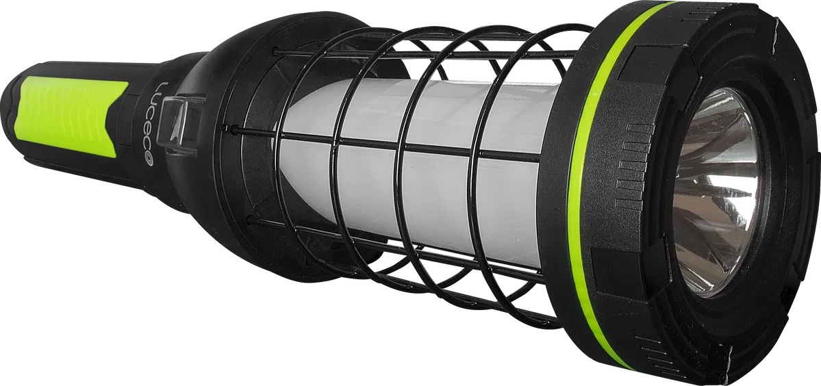 MULTI-FUNCTIONAL CAGE RECHARGEABLE 360DEG WORKLIGHT 600LM 6500K - USB CHARGED