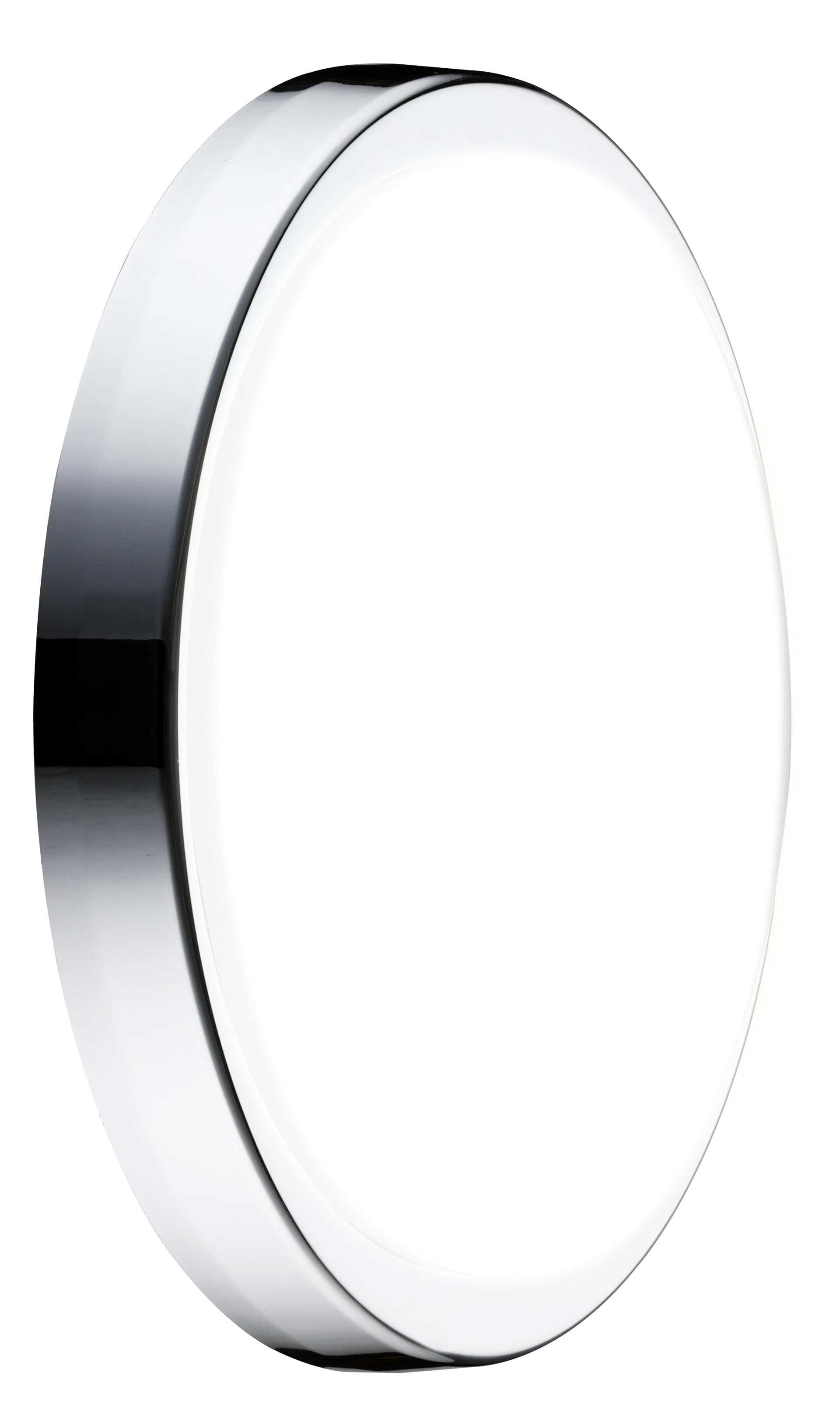 DECORATIVE INDOOR BULKHEAD 280MM 1800LM 17W 4000K WHITE & CHROME BEZEL