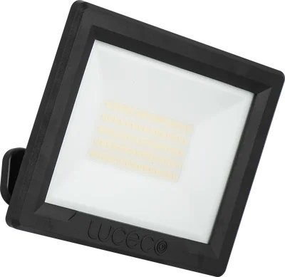 50W FLOODLIGHT WITH BALL JOINT 1M CABLE - BLACK