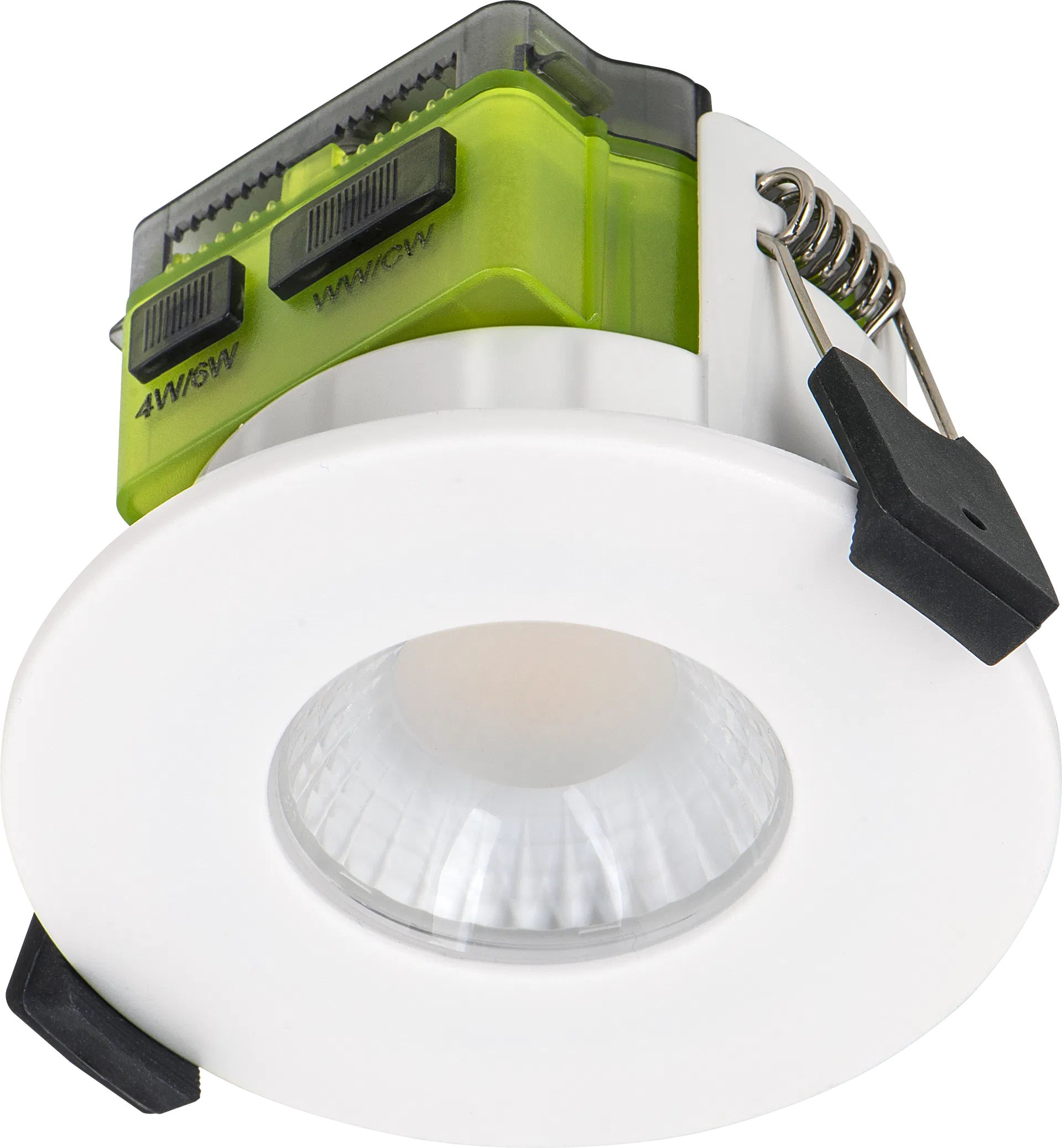 FTYPE MK2 4W/6W 690LM POWER CHANGE & CCT CHANGE 3000K / 4000K DIM2WARM DIMMABLE IP65 WHITE - FLAT