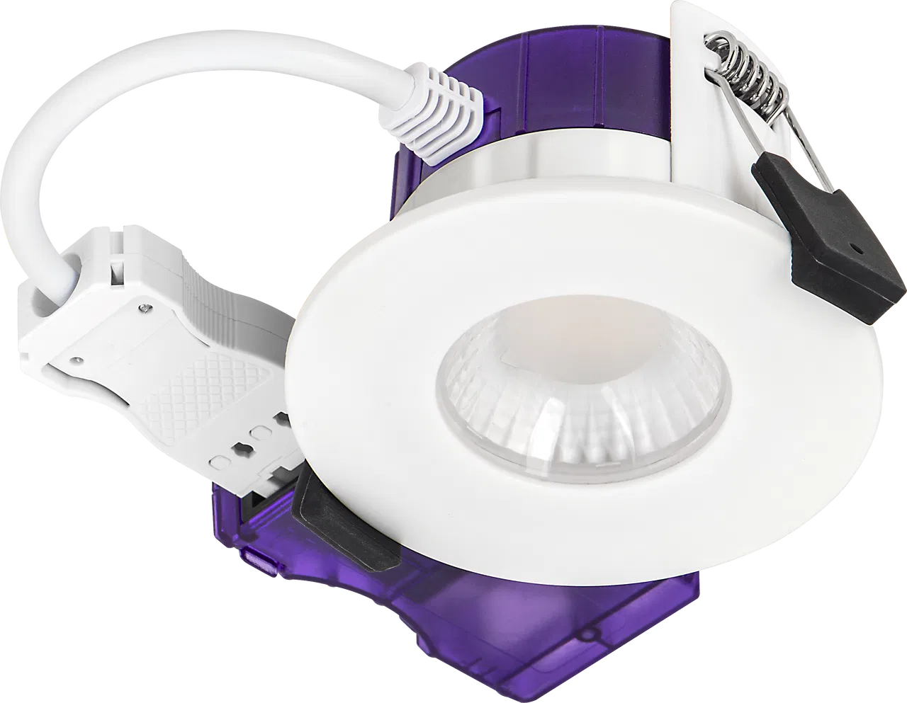 FTYPE ULTRA 4W/6W 690LM POWER CHANGE & CCT CHANGE 3000K / 4000K DIM2WARM DIMMABLE IP65 WHITE - FLAT