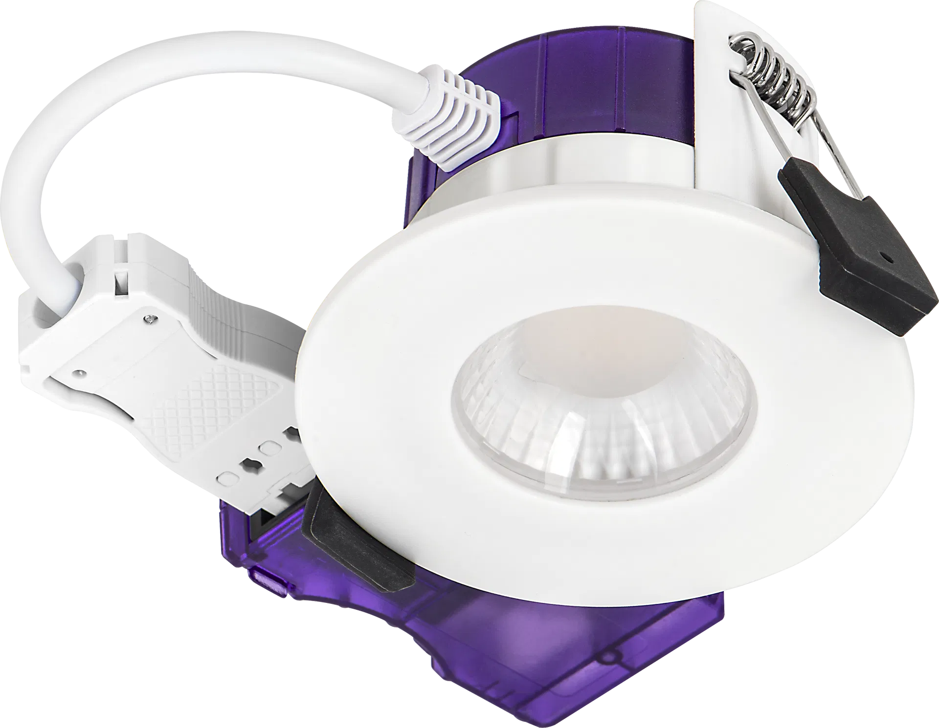 FTYPE ULTRA 4W/6W 690LM POWER CHANGE & CCT CHANGE 3000K / 4000K DIM2WARM DIMMABLE IP65 WHITE - FLAT