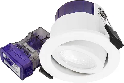 FTYPE ULTRA 4W/6W 690LM POWER CHANGE & CCT CHANGE 3000K / 4000K DIM2WARM IP20 WHITE - ADJUSTABLE