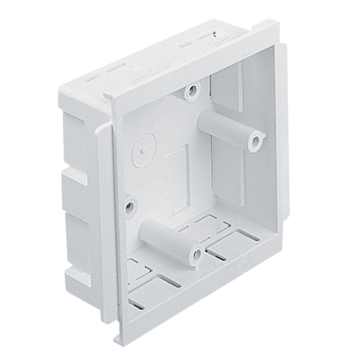 Marshall-Tufflex Accessory Box 1 Gang 30mm Deep White (Pack of 20)
