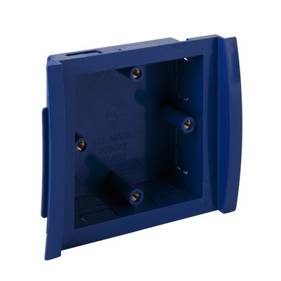 Marshall-Tufflex Odyssey 1 Gang Accessory Box 30mm Deep Blue (Pack of 20)