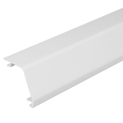 Bendex Challenger 167mm x 50mm x 3m PVC-U 3 Compartment Top & Bottom Chamfered Lid White (Pack of 8)