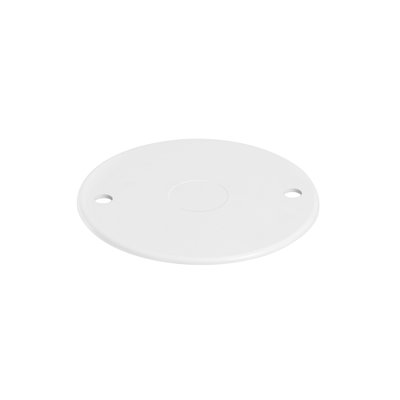 Bendex 65mm Diameter Round Conduit PVC-U Circular Lid (Flush fitting) White (Pack of 100)