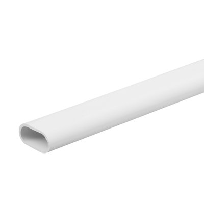 Bendex 13mm x 8.6mm x 3m Oval Conduit PVC-U White (Pack of 50)