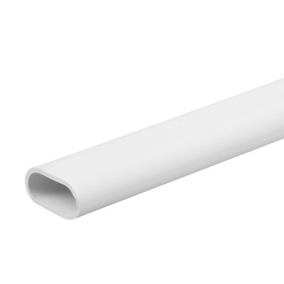 Bendex 25mm x 11mm x 3m Oval Conduit PVC-U White (Pack of 50)