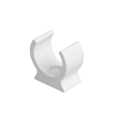 Bendex 25mm Round Conduit PVC-U Spring Clip Saddle White (Pack of 50)