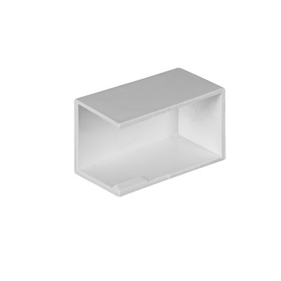 Bendex 28mm x 28mm Maxi Trunking PVC-U End Cap White (Pack of 10)