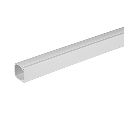 Bendex 28mm x 28mm x 3m Maxi Trunking PVC-U White (Pack of 10)