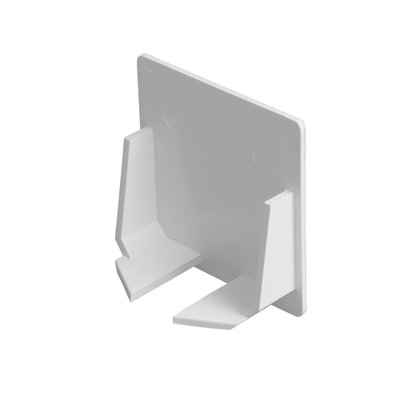 Bendex 50mm x 50mm Maxi Trunking PVC-U End Cap White (Pack of 10)