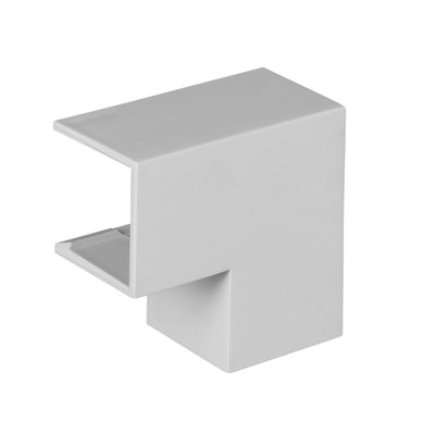Bendex 50mm x 50mm Maxi Trunking PVC-U 90° Flat Angle White