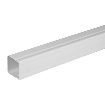 Bendex 50mm x 50mm x 3m Maxi Trunking PVC-U White (Pack of 6)