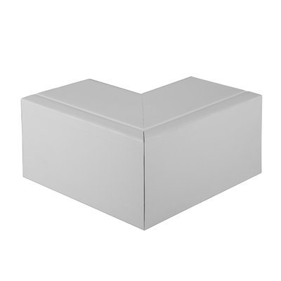 Bendex 100mm x 100mm Maxi Trunking PVC-U 90° External Angle White