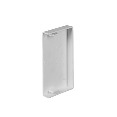 Bendex 100mm x 50mm Maxi Trunking PVC-U End Cap White (Pack of 10)