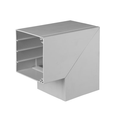 Bendex 100mm x 150mm Maxi Trunking PVC-U 90° Flat Angle White