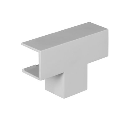 Bendex 16mm x 16mm Mini Trunking PVC-U Flat Tee White (Pack of 10)