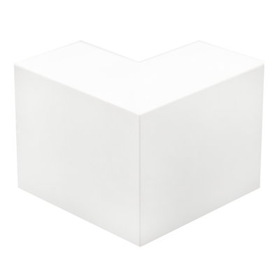 Bendex 38mm x 16mm Mini Trunking PVC-U External Angle White (Pack of 10)