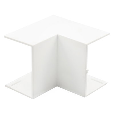 Bendex 38mm x 16mm Mini Trunking PVC-U Internal Angle White (Pack of 10)
