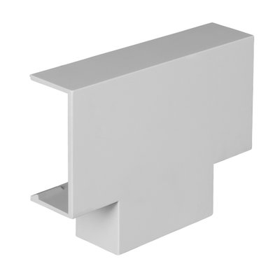 Bendex 38mm x 16mm Mini Trunking PVC-U Flat Tee White (Pack of 10)