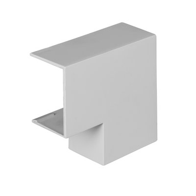 Bendex 38mm x 25mm Mini Trunking PVC-U Flat Angle White (Pack of 10)