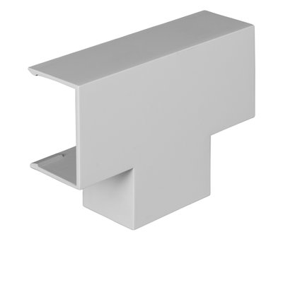 Bendex 38mm x 25mm Mini Trunking PVC-U Flat Tee White (Pack of 10)