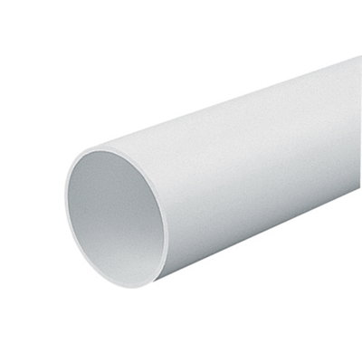 Marshall-Tufflex 20mm x 3m PVC-U Round Conduit Light Gauge White (Pack of 30)