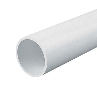 Marshall-Tufflex 25mm x 2.4m PVC-U Round Conduit Heavy Gauge White (Pack of 30)