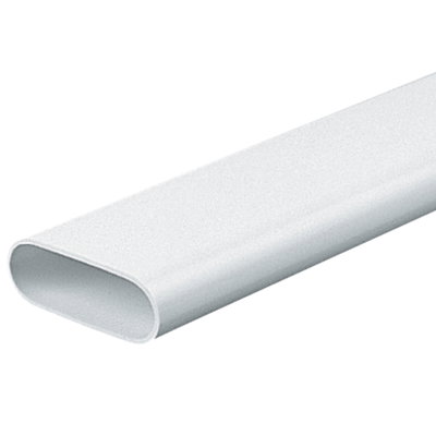 Marshall-Tufflex 16mm x 10mm x 3m PVC-U Oval Conduit White (Pack of 50)