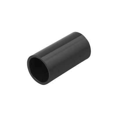Marshall-Tufflex 20mm PVC-U Round Conduit Straight Coupler Black (Pack of 100)