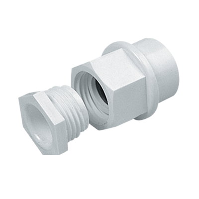 Marshall-Tufflex 20mm PVC-U Round Conduit Plain Body Cable Gland (7-10.5mm Cables) White (Pack of 25)