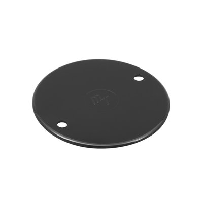 Marshall-Tufflex 65mm Diameter PVC-U Round Conduit Circular Lid (Flush fitting) Black (Pack of 100)