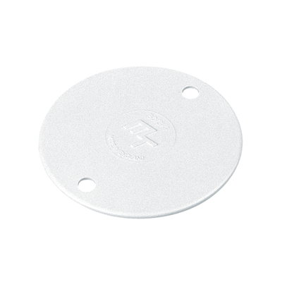 Marshall-Tufflex 65mm Diameter PVC-U Round Conduit Circular Lid (Flush fitting) White (Pack of 100)