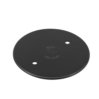 Marshall-Tufflex 85mm Diameter PVC-U Round Conduit Circular Lid (Overlapping) Black (Pack of 100)