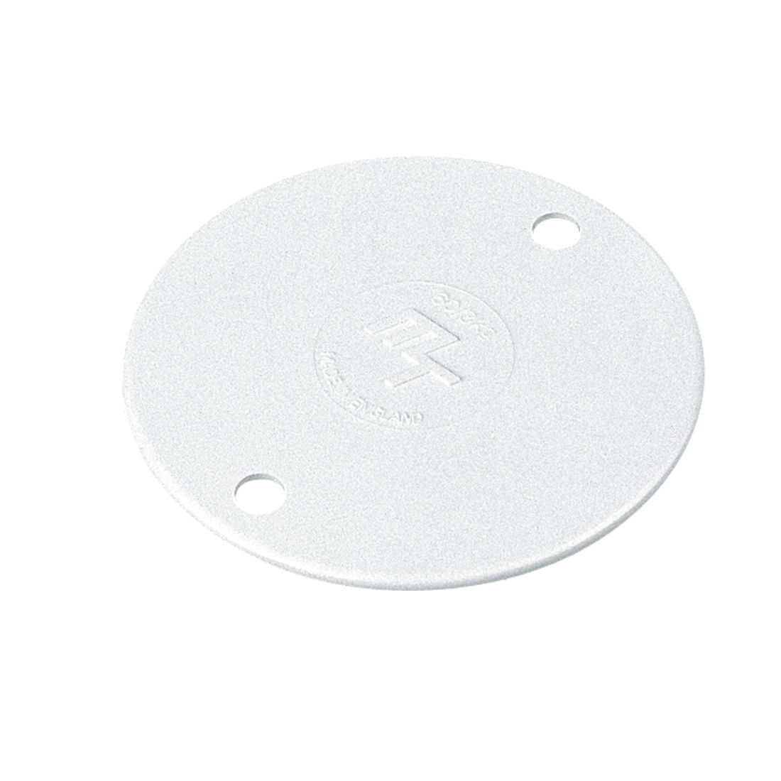 Marshall-Tufflex 85mm Diameter PVC-U Round Conduit Circular Lid (Overlapping) White (Pack of 100)