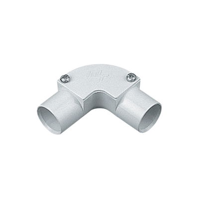 Marshall-Tufflex 20mm PVC-U Round Conduit Inspection Elbow White (Pack of 20)