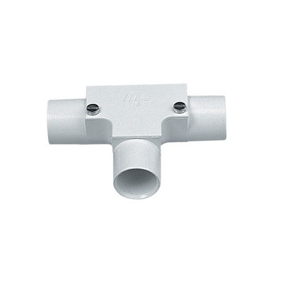 Marshall-Tufflex 25mm PVC-U Round Conduit Inspection Tee White (Pack of 20)