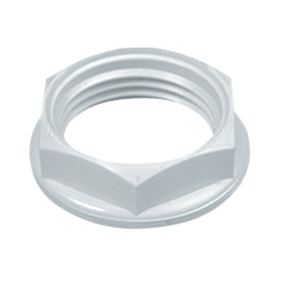 Marshall-Tufflex 20mm PVC-U Round Conduit Locknut White (Pack of 100)
