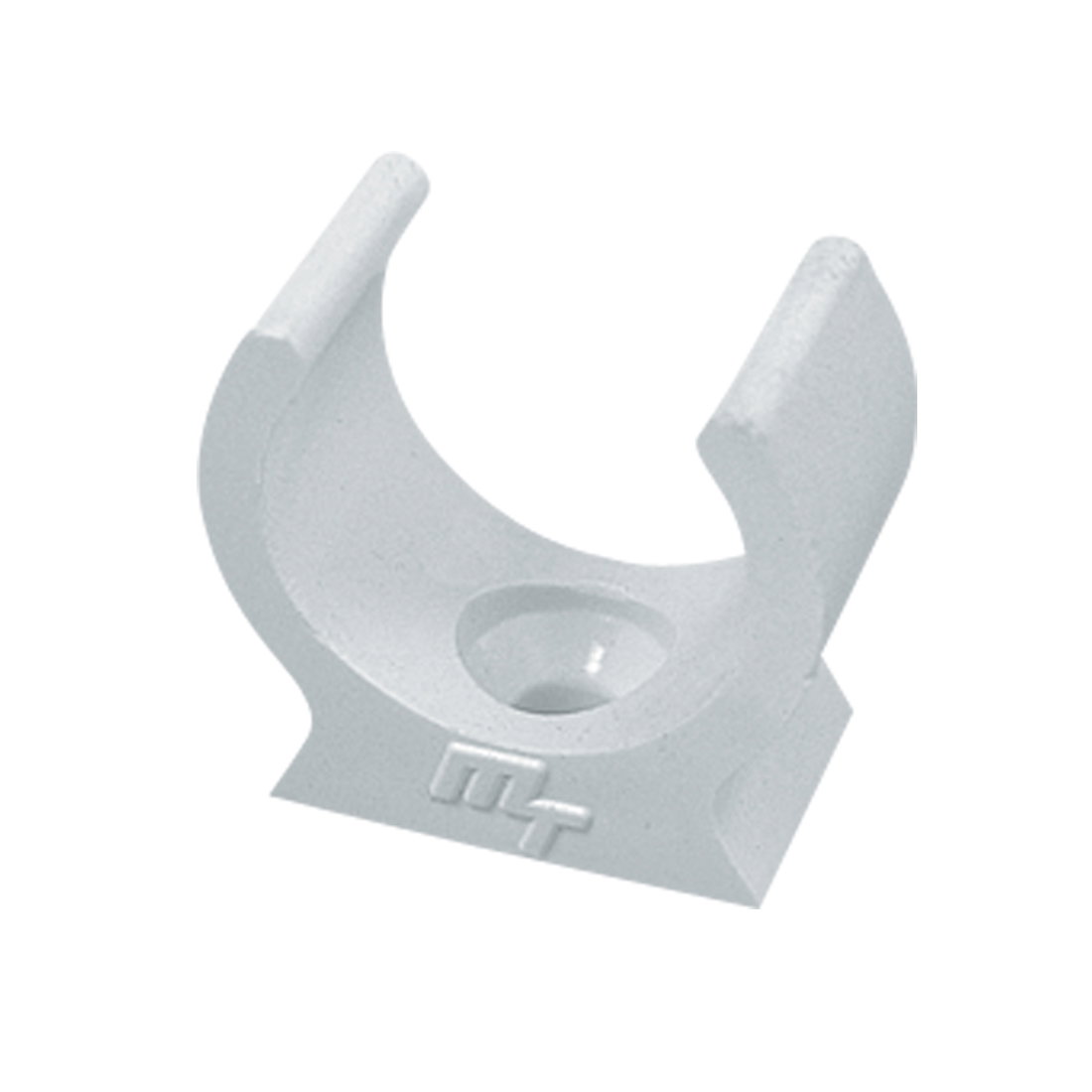 Marshall-Tufflex 20mm PVC-U Round Conduit Round 'U' Clip White (Pack of 100)