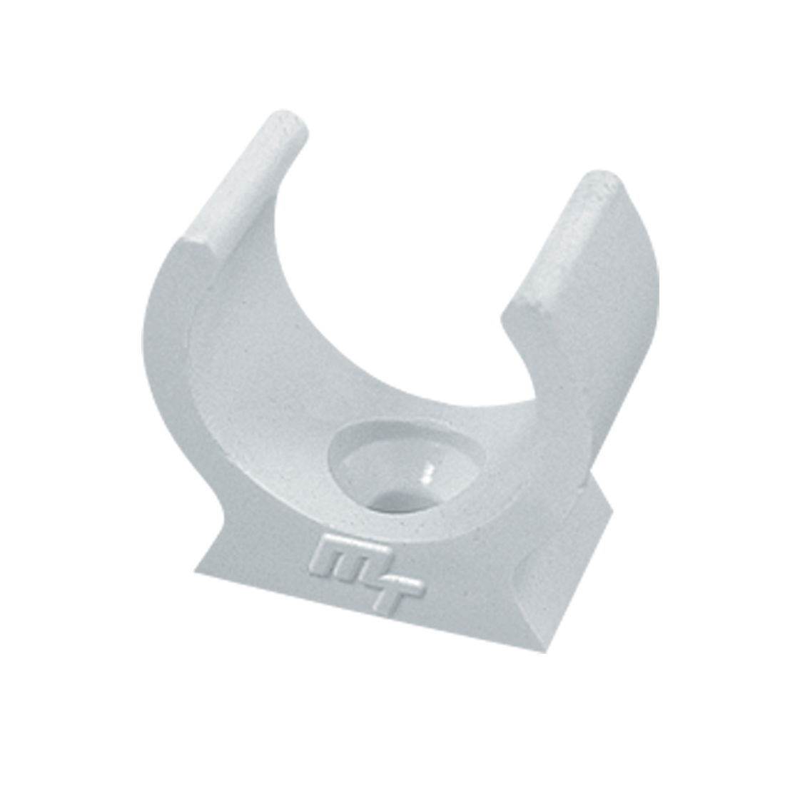 Marshall-Tufflex 32mm PVC-U Round Conduit Round 'U' Clip White (Pack of 25)