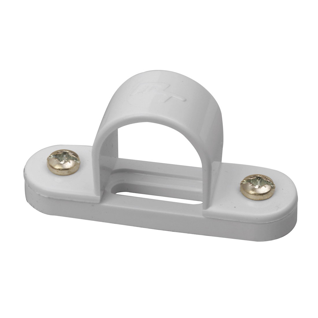 Marshall-Tufflex 25mm PVC-U Round Conduit Spacer Bar Saddle White (Pack of 100)