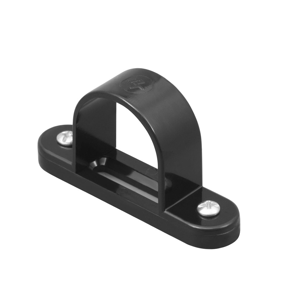 Marshall-Tufflex 32mm PVC-U Round Conduit Spacer Bar Saddle Black (Pack of 50)