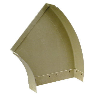 Marshall-Tufflex GRP Tray Flat Angle Base 135° Radius 300mm x 80mm