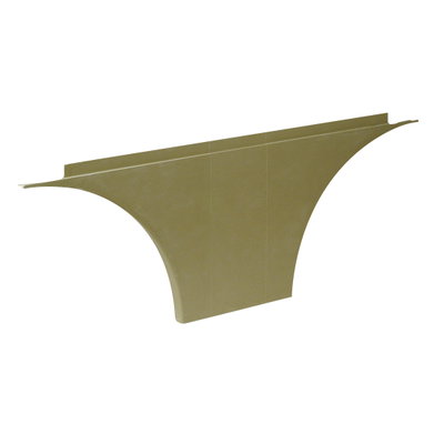 Marshall-Tufflex GRP Tray Flat Tee Cover Large Radius 300mm x 50/80mm