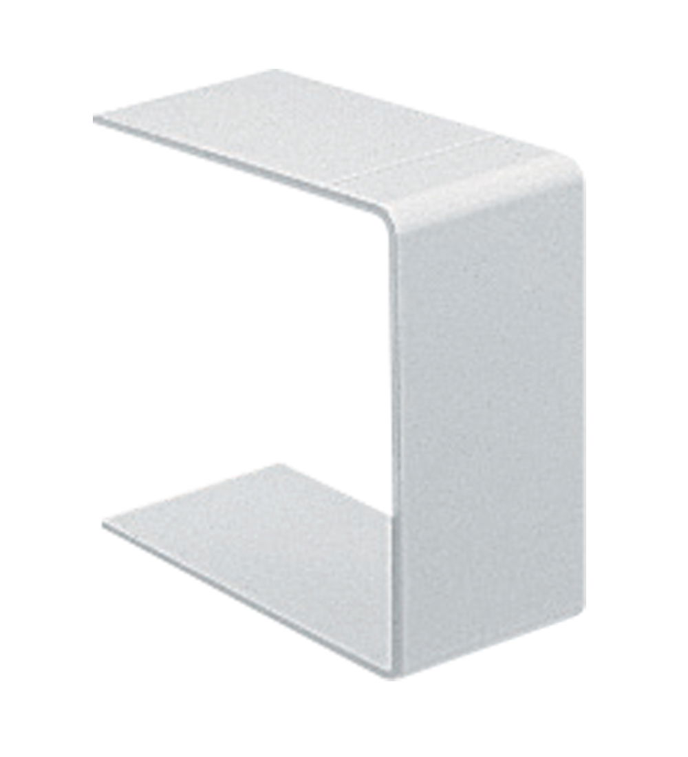 Marshall-Tufflex 75mm x 50mm Maxi Trunking External Coupler White (Pack of 10)