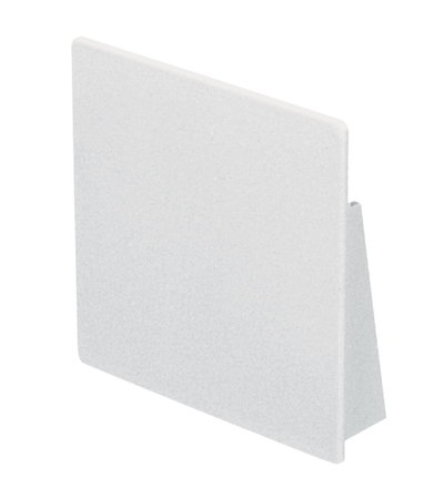 Marshall-Tufflex 100mm x 50mm Maxi Trunking End Cap White (Pack of 5)