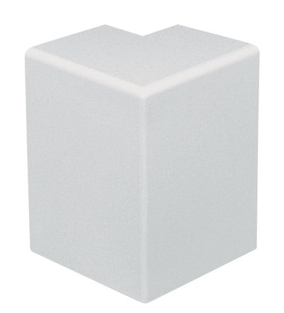 Marshall-Tufflex 100mm x 50mm Maxi Trunking External Bend (Clip-On) White
