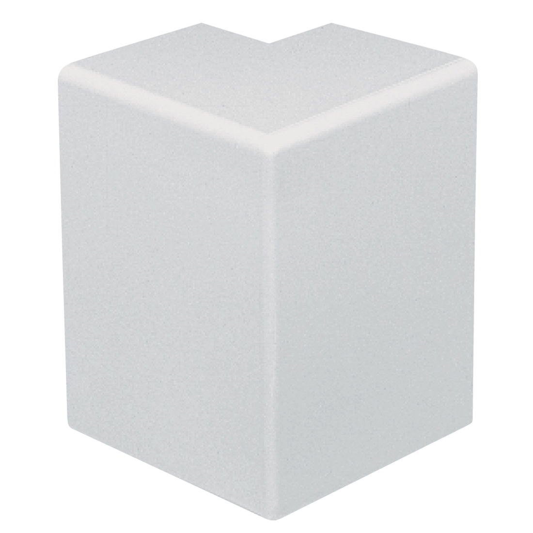 Marshall-Tufflex 50mm x 50mm Maxi Trunking External Bend (Clip-On) White